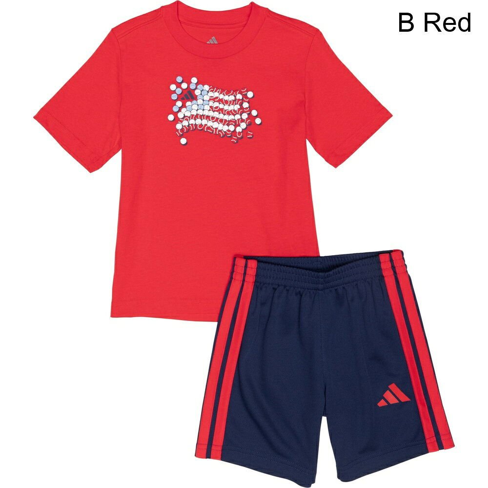 ■商品詳細■ブランドadidasアディダス■商品名Toddler and Little Boy Graphic Cotton T-Shirt and 3-Stripe Shorts Set - Short Sleeveアディダス トドラー アンド リトル ボーイ グラフィック コットン T-シャツ アンド 3ストライプ ショーツ セット - ショート スリーブ■商品状態新品・並行輸入品■色B Red2枚目以降は参考画像となります。詳細洗濯機で冷やし、タンブルドライロー■備考(取寄) アディダス キッズ アディダス トドラー アンド リトル ボーイ グラフィック コットン T-シャツ アンド 3ストライプ ショーツ セット - ショート スリーブ adidas kids Toddler and Little Boy Graphic Cotton T-Shirt and 3-Stripe Shorts Set - Short Sleeve Badidas アディダス キッズ 上下セット セットアップ ボーイズ ジュニア ジャージ パンツ トップス スポーツ ブランドsi-7TGMG