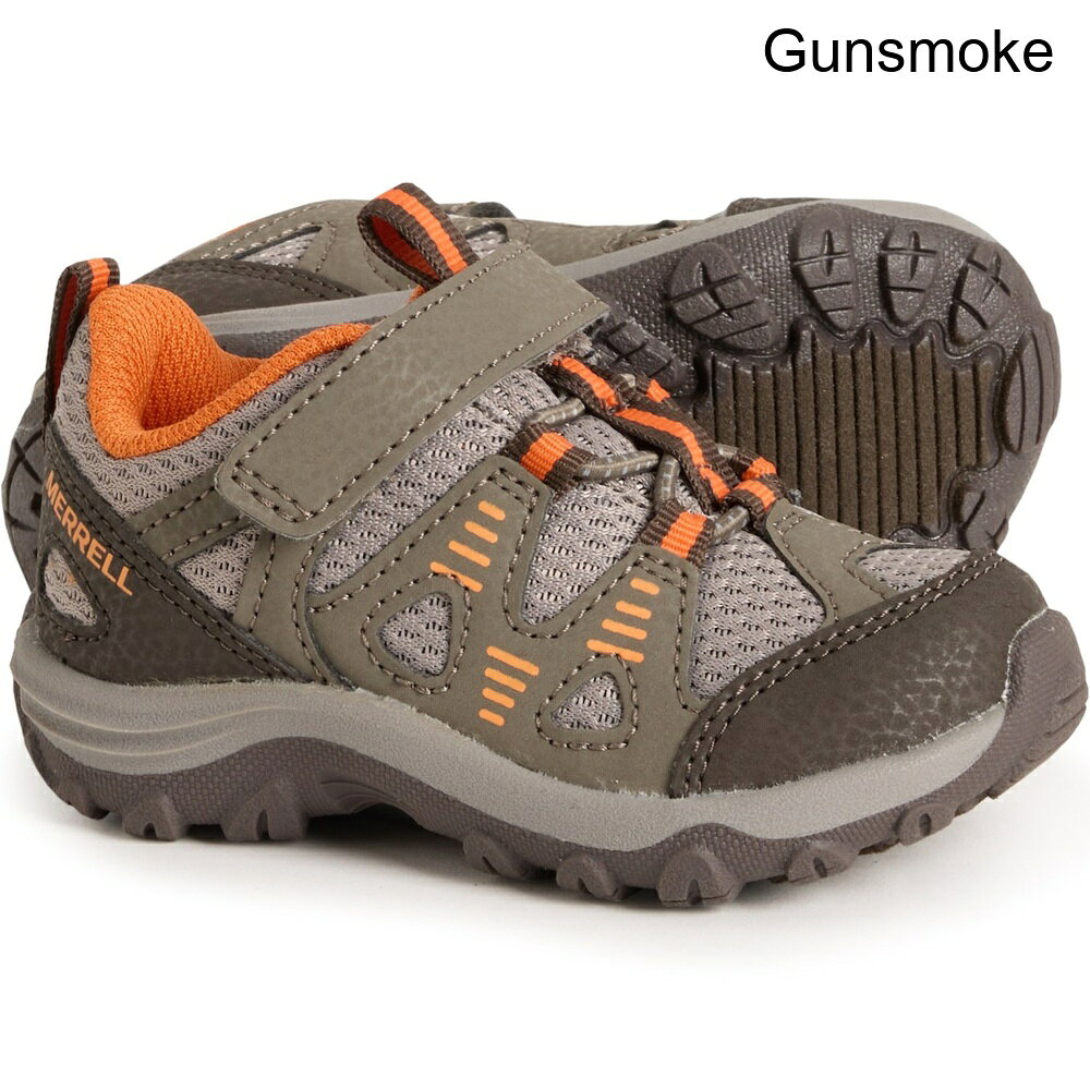 (取寄) メレル キッズ メレル ボーイズ アンド ガールズ トレイル チェイサー 2 ハイキング シューズ Merrell kids Boys and Girls Trail Chaser 2 Hiking Shoes Gunsmoke
