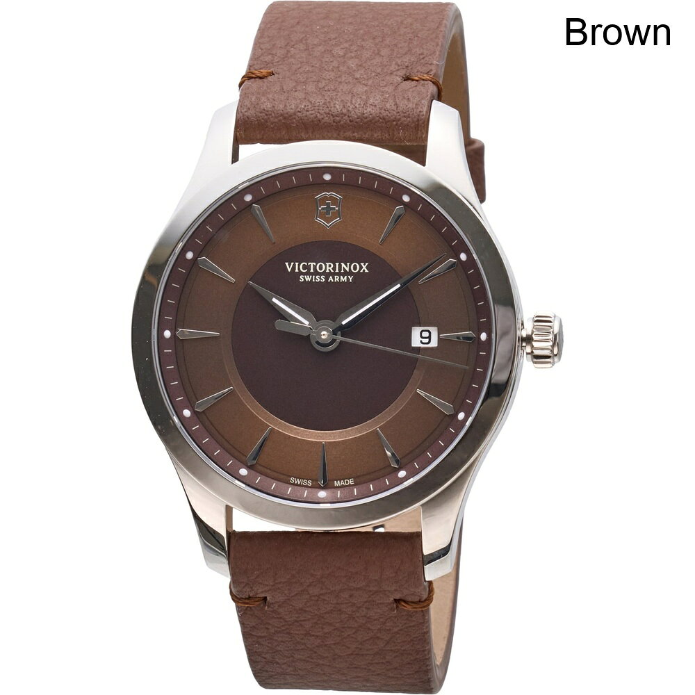 (取寄) ビクトリノック メンズ ビクトリノックス アライアンス スイス クオーツ ウォッチ - 40 ウム Victorinox men Alliance Swiss Quartz Watch - 40 mm (For Men) Brown