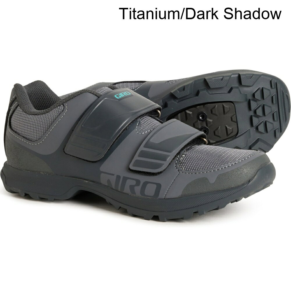 (取寄) ジロ レディース ジロ バーム マウンテン バイク シューズ - SPD Giro women Berm Mountain Bike Shoes - SPD (For Women) Titanium/Dark Shadow