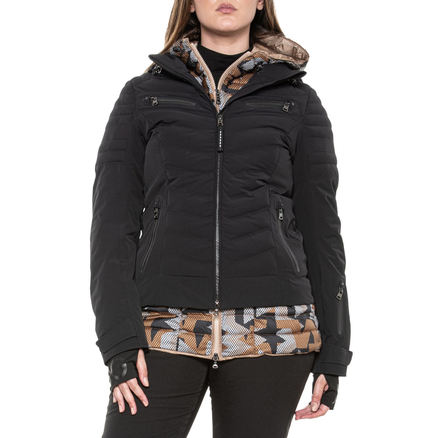樂天商城 - (取寄) ボグナー レディース ボグナー スキー ジャケット -ウォータープルーフ、 インサレーテッド Bogner women Micela-T Ski Jacket -Waterproof, Insulated Black