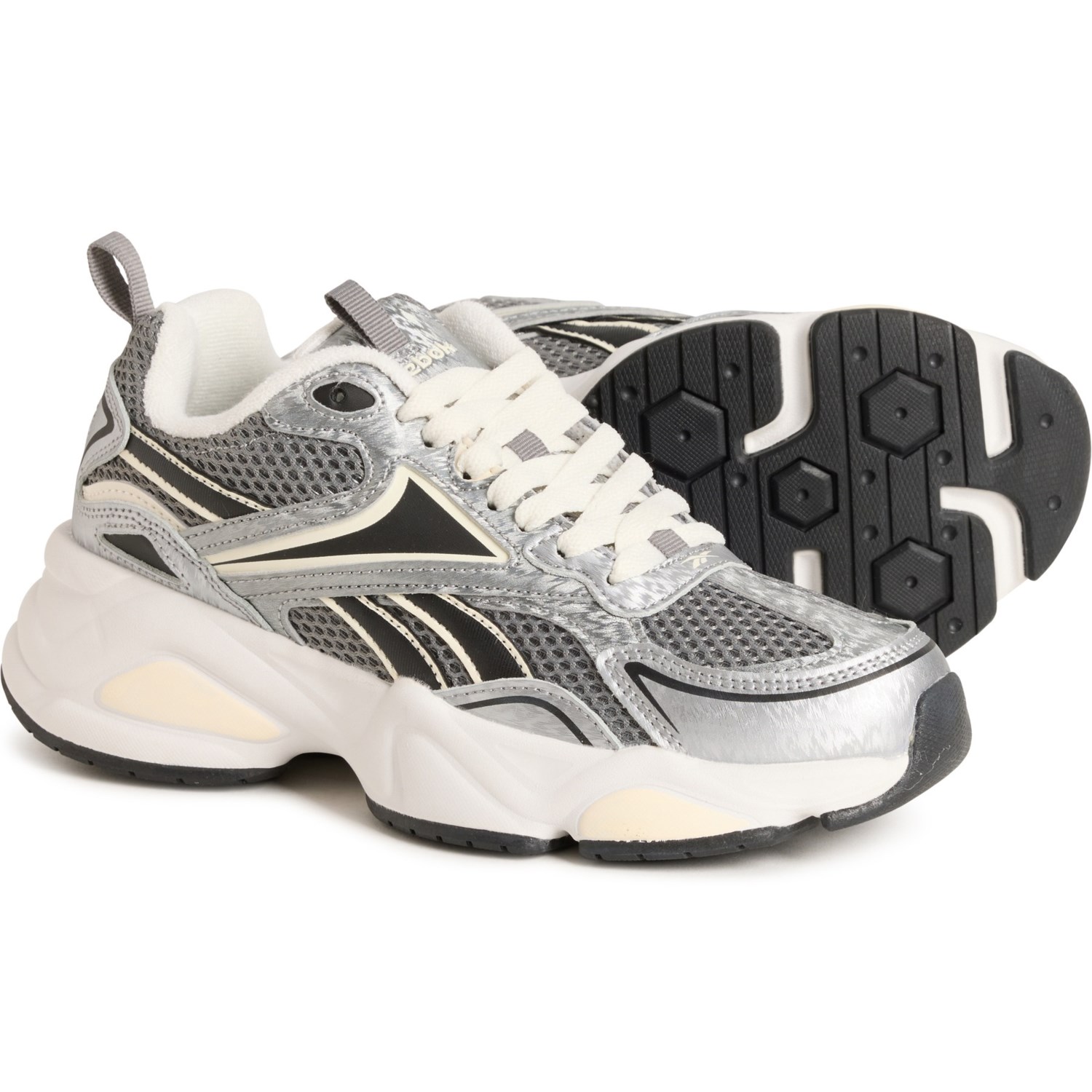 乐天商城 - (取寄) リーボック レディース リーボック チャージ スニーカー Reebok women Charge Sneakers (For Women) New Titanium_White_Chalk_Black_Alloy