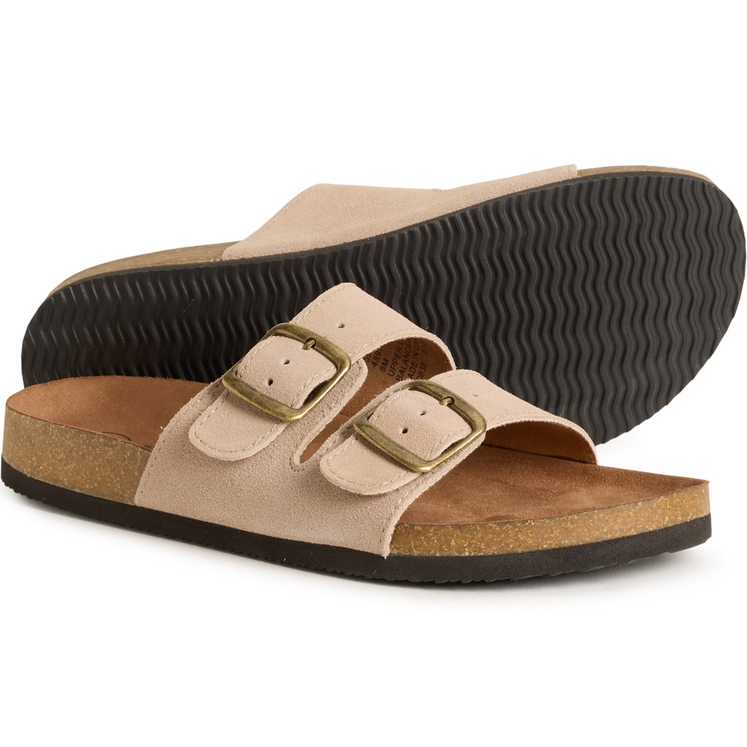 (取寄) ホワイトマウンテン レディース ホワイト マウンテン ヘルガ サンダル - スエード White Mountain women Helga Sandals - Suede (For Women) Sandalwood