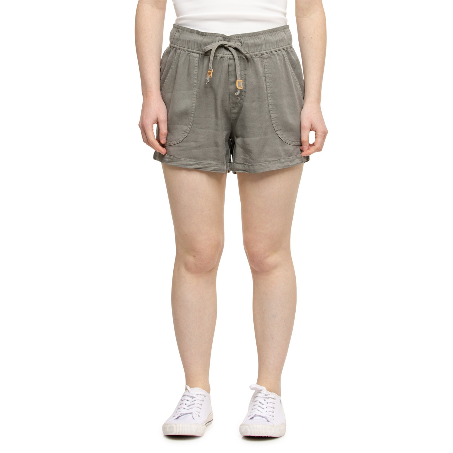(取寄) テンツリー レディース テンツリー テンセル インストウ ショーツ tentree women TENCEL Instow Shorts Agave Green