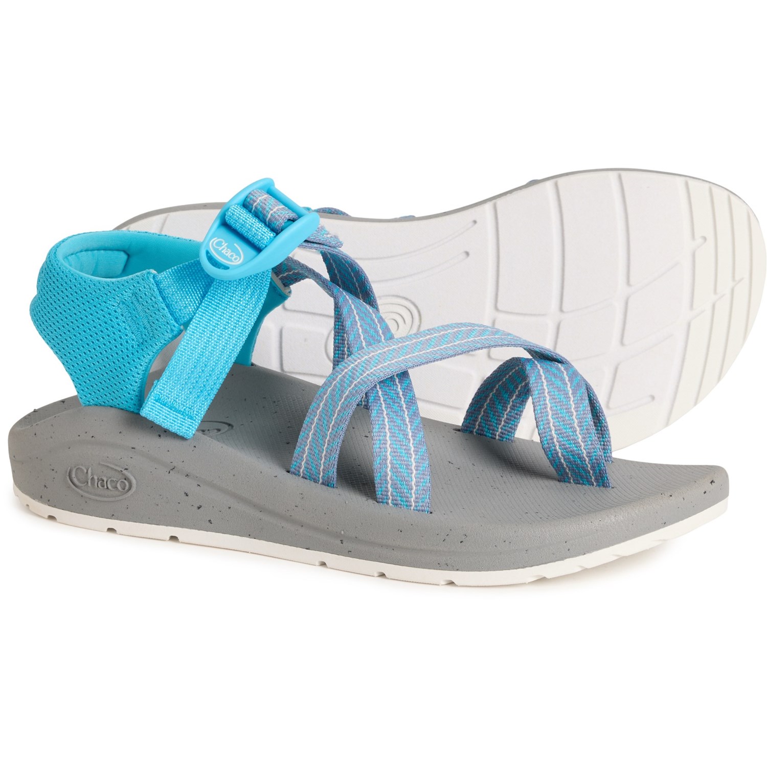 Rakuten - (取寄) チャコ レディース チャコ トゥ-ループ スポーツ サンダル Chaco women CushZ Toe-Loop Sport Sandals (For Women) Frond Pacific