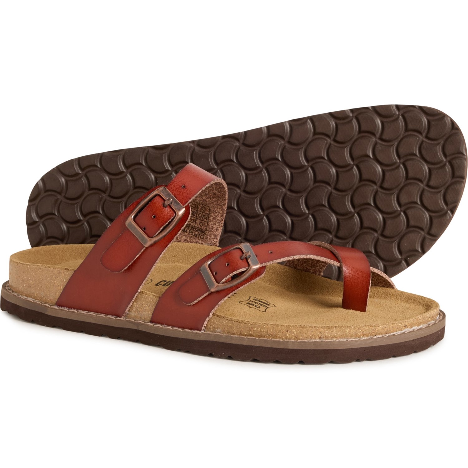(取寄) クッションネア レディース プルート サンダル Cushionaire women Pluto Sandals (For Women) Whiskey