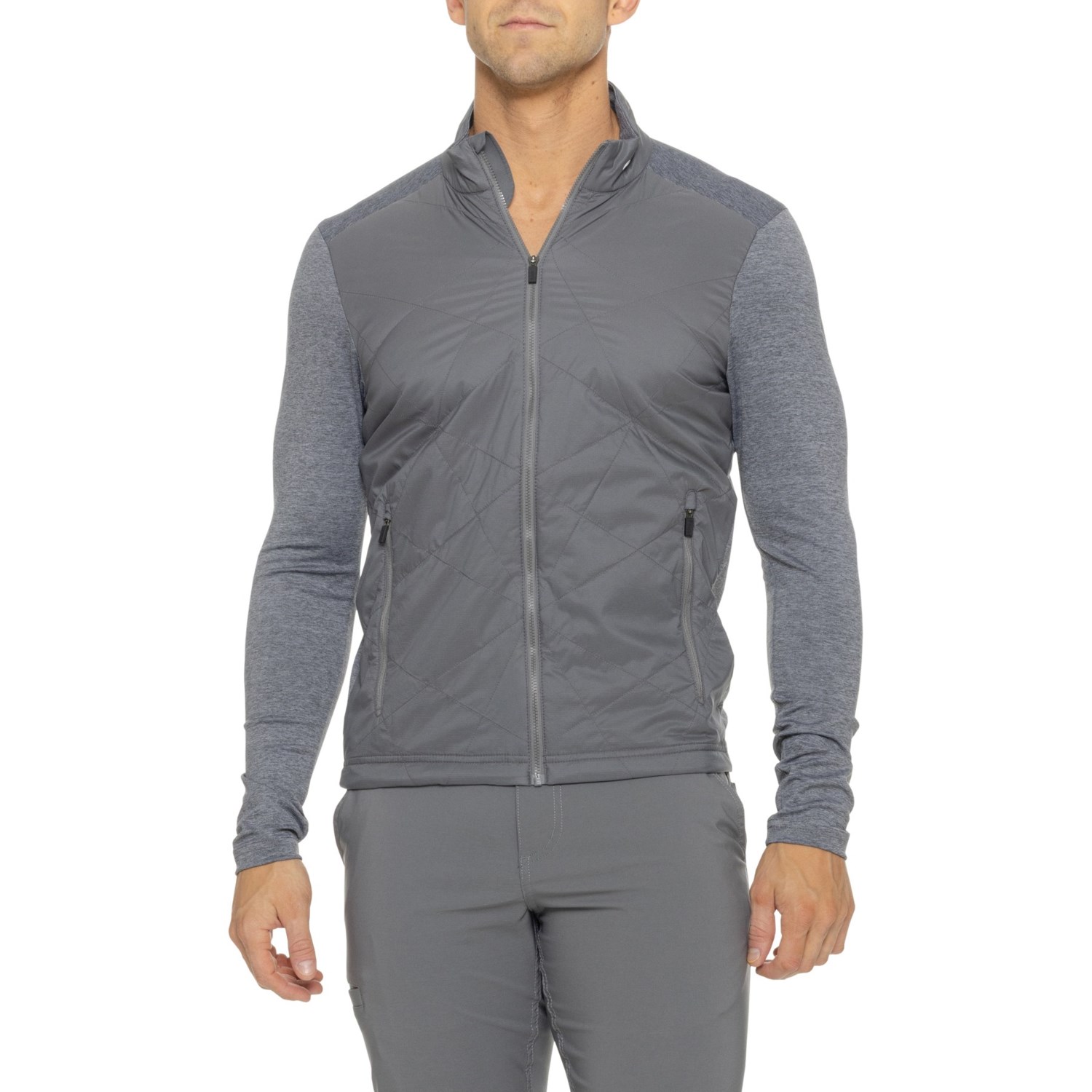 Shirts - (取寄) チュース メンズ ジャケット - インサレーテッド KJUS men Retention Jacket - Insulated Steel Grey-Steel Grey