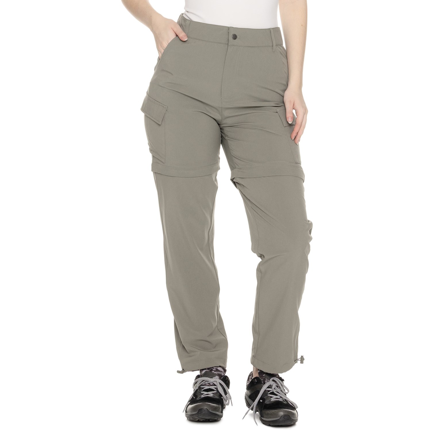 Outdoor Wear - (取寄) リフアウトドア レディース リブ アウトドア カスケード コンバーチブル ハイキング パンツ - Upf 50+ LIV OUTDOOR women Cascade Convertible Hiking Pants - UPF 50+ Vetiver