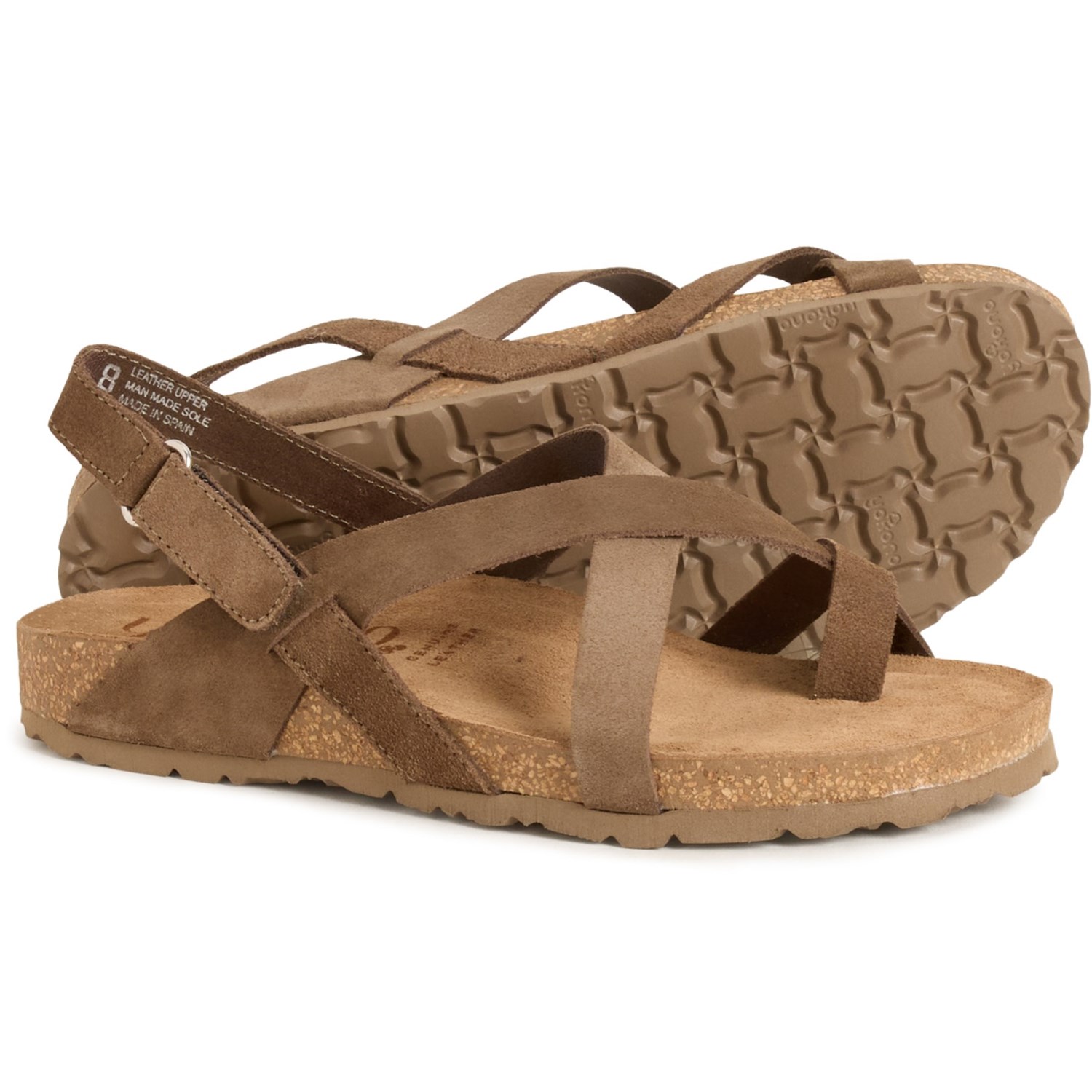 (取寄) ヨコノ レディース メイド イン スペイン トゥ リング ストラップ サンダル - レザー Yokono women Made in Spain Toe Ring Strappy Sandals - Leather (For Women) Lodo