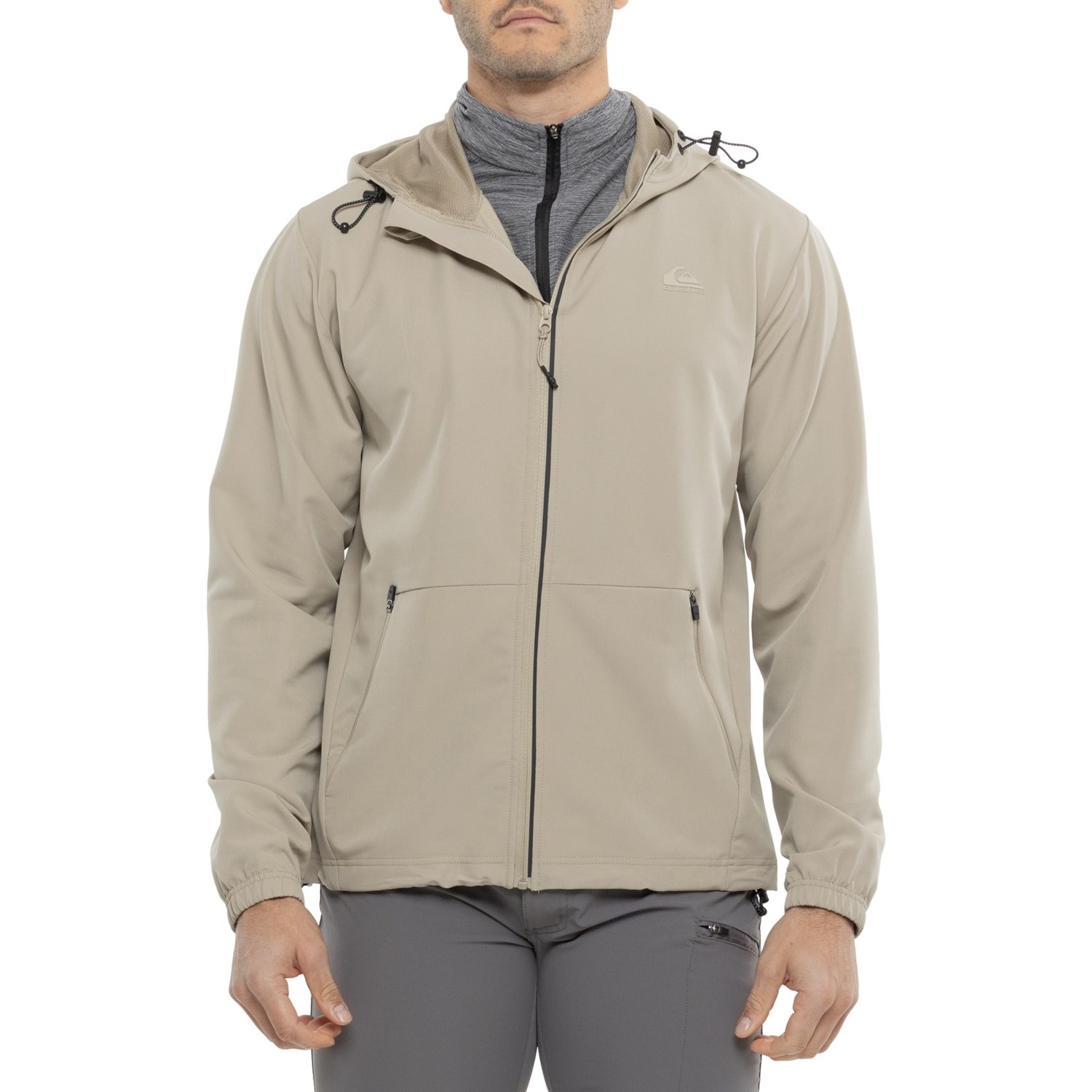 Rakuten - (取寄) クイックシルバー メンズ クイックシルバー クイック ブレーカー ジャケット Quiksilver men Quik Breaker Jacket Aluminum Grey