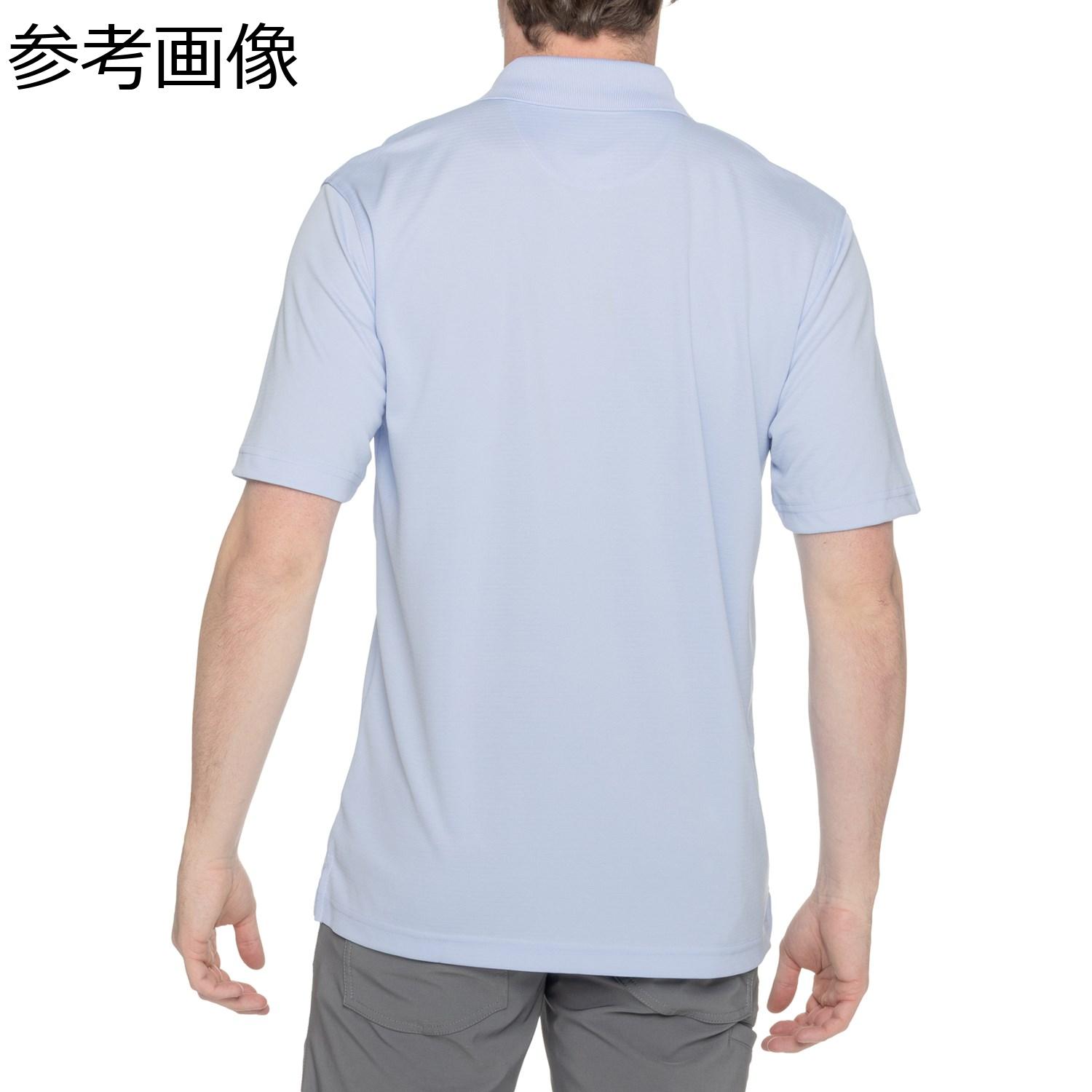 (取寄) グレッグノーマン メンズ グレッグ ノーマン ニット ポロ シャツ - ショート スリーブ Greg Norman men Knit Polo Shirt - Short Sleeve Windsurfer