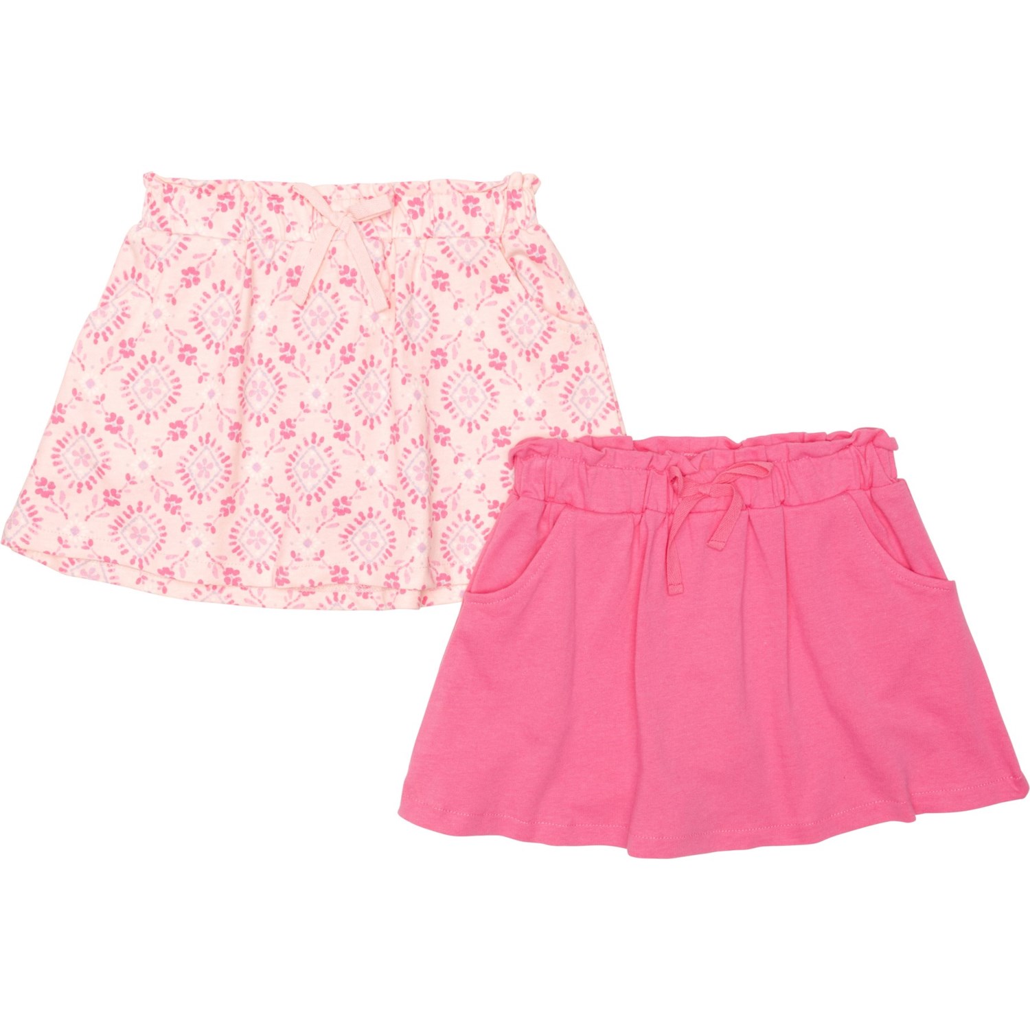 (取寄) ベアパウ キッズ ベアパウ リトル ガールズ スコーツ セット - 2-パック Bearpaw kids Little Girls Skorts Set - 2-Pack Pink