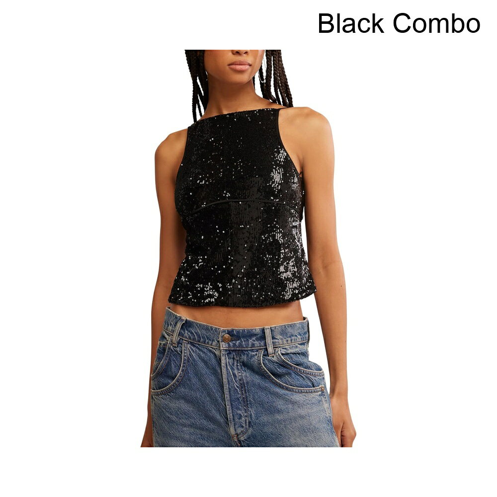 (取寄) フリーピープル ジェームズシークインタンク free people James Sequin Tank