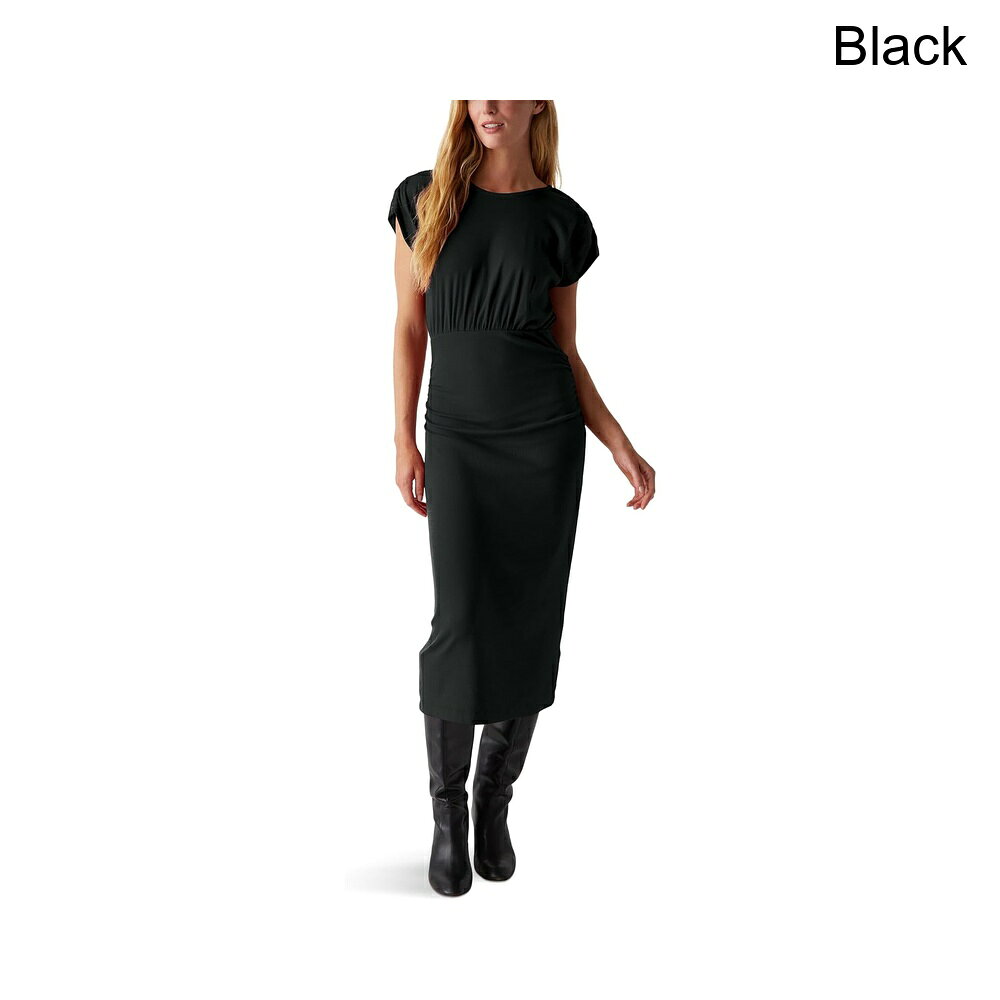 (取寄) マイケル・スターズ ピッパギャザードエンパイアミディドレス michael stars Pippa Gathered Empire Midi Dress