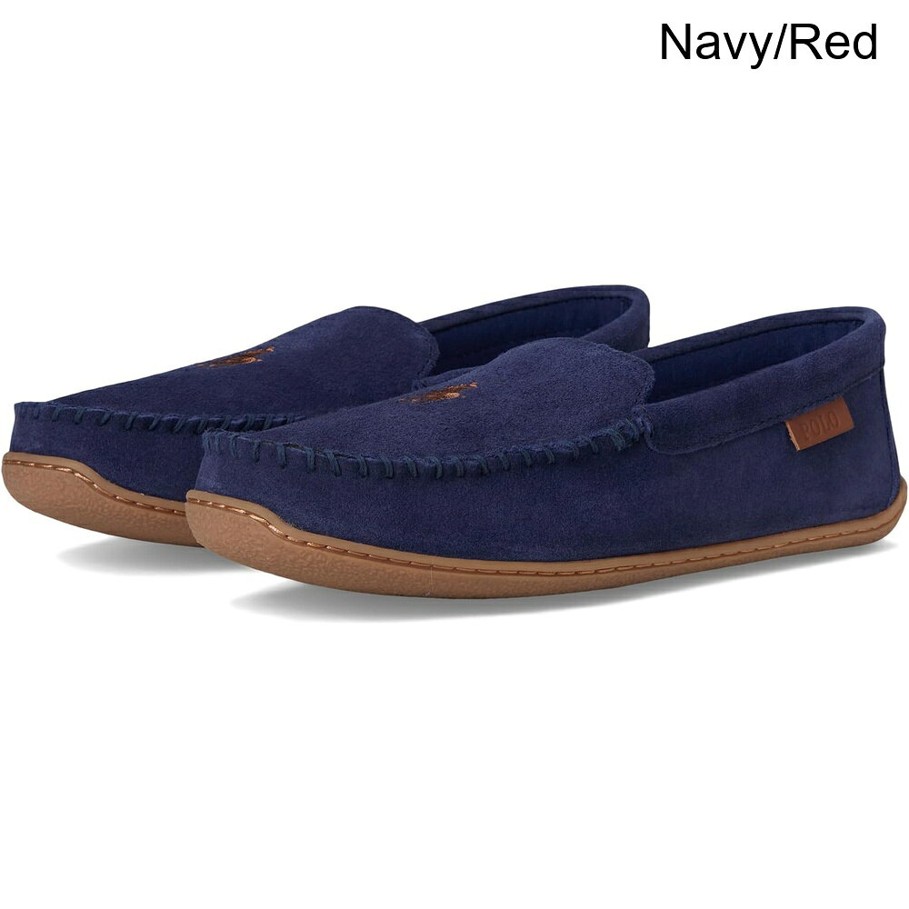 (取寄) ポロ・ラルフ・ローレン ブレナンモックスリッパ polo ralph lauren Brenan Moc Slippers