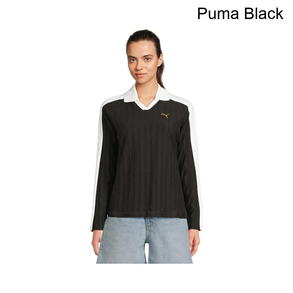 (取寄) プーマ T7リラックスロングスリーブポロ puma T7 Relaxed Long Sleeve Polo