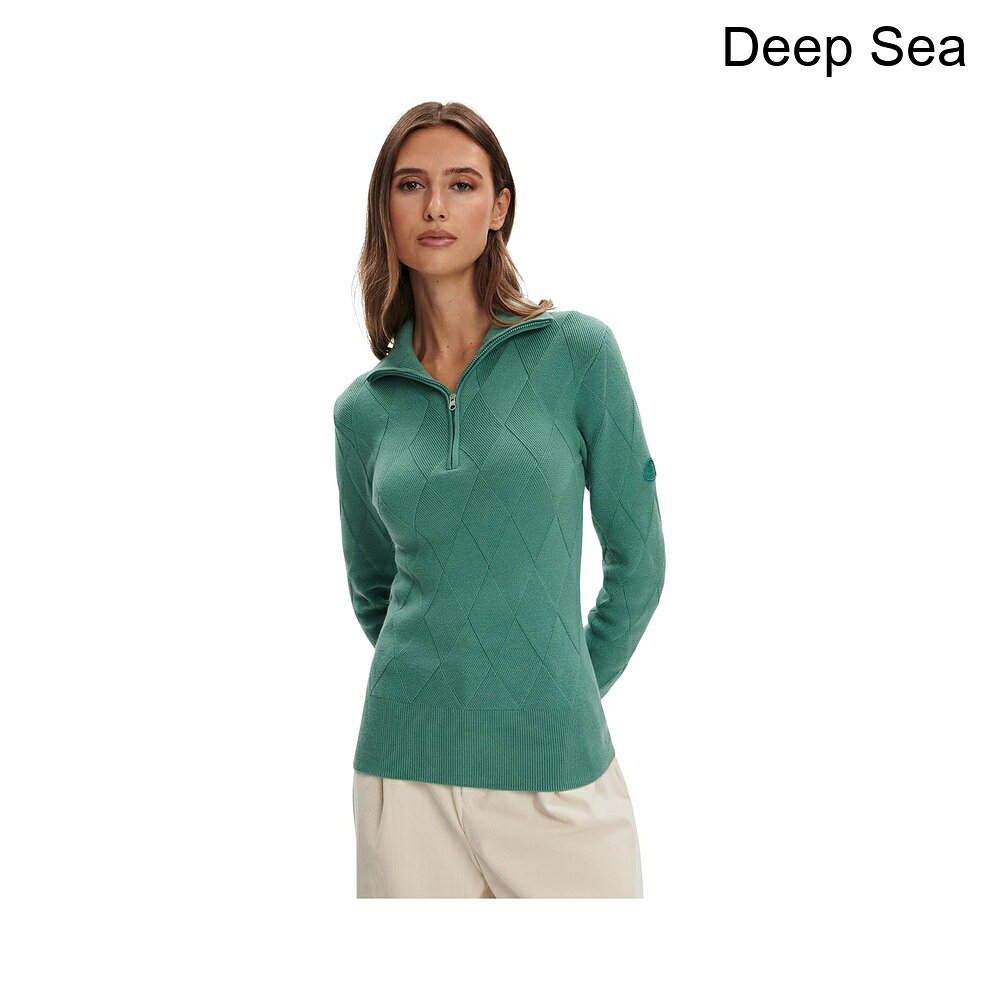 (取寄) ヴァーレイ ローソン1/2ジップニット varley Lawson 1/2 Zip Knit