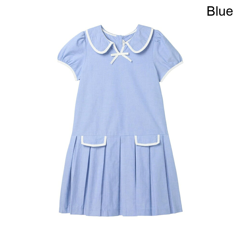 ■商品詳細■特徴 1ジャニー＆ジャック子供服■特徴 2ジャニー＆ジャック?オックスフォードカラーのドレスは、全日快適に着られるコットン生地で作られた膝丈のドレスです。短い袖、リボンのディテールが付いた襟付きネックライン、プリーツの裾がデザインされています。背面のボタン留めは着脱を簡単にします。このコットンドレスは、お子様のワードローブにスタイリッシュな追加となります。■特徴 3100%コットン。■特徴 4洗濯機で洗えます。■特徴 5輸入品。■備考(取寄) ジャニーズ・アンド・ジャック オックスフォードカラードレス（トドラー/リトルキッド/ビッグキッド） janie and jack Oxford Collar Dress (Toddler/Little Kid/Big Kid)キッズブラ ブラジャー ガールズ レディース ブランド スポブラ 下着 ファッション ジュニアsix_10030229