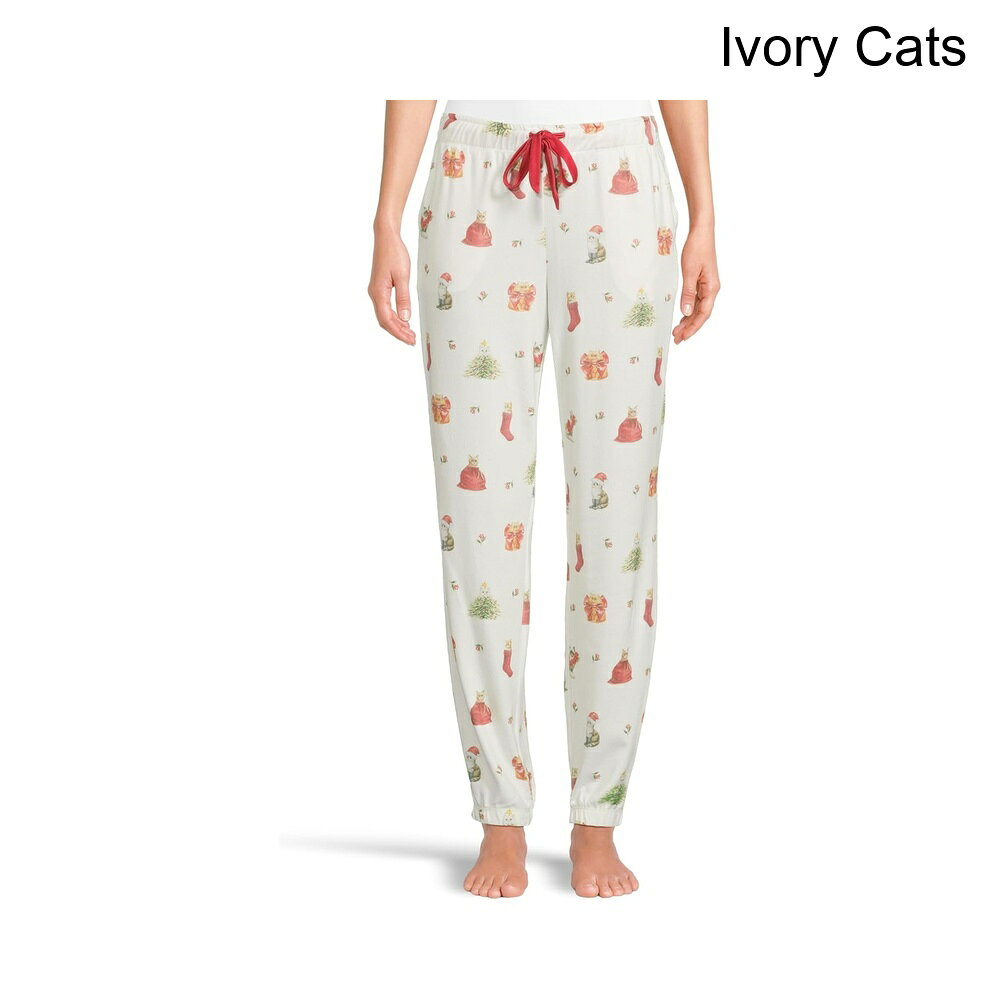 ■商品詳細■特徴 1P.J. Salvage? Feline Festive Banded Pj Pantsで快適にくつろぎましょう。プルオンスタイルのパンツは、ドローストリングクロージャー付きの伸縮性ウエストバンド、全体にプリント、2つのハンドポケット、伸縮性のある足首カフ付きのストレートレッグスタイルを特徴としています。■特徴 2レギュラーフィット。■特徴 3ポリエステル95%、エラスタン5%。■特徴 4洗濯機で洗えます。■特徴 5輸入品。■特徴 6製品の寸法はサイズSM（US 4）を使用して測定されました。サイズによって寸法が異なる場合がありますのでご注意ください。■特徴 7寸法：股下：29 1?2インチ■備考(取寄) p.j.サルベージ フェラインフェスティブバンデッドPjパンツ p.j. salvage Feline Festive Banded Pj Pantsレディース トップス ルームウェア ブランド ファッション 女性 かわいい 正規品 大きいサイズ ビックサイズsix_10035227