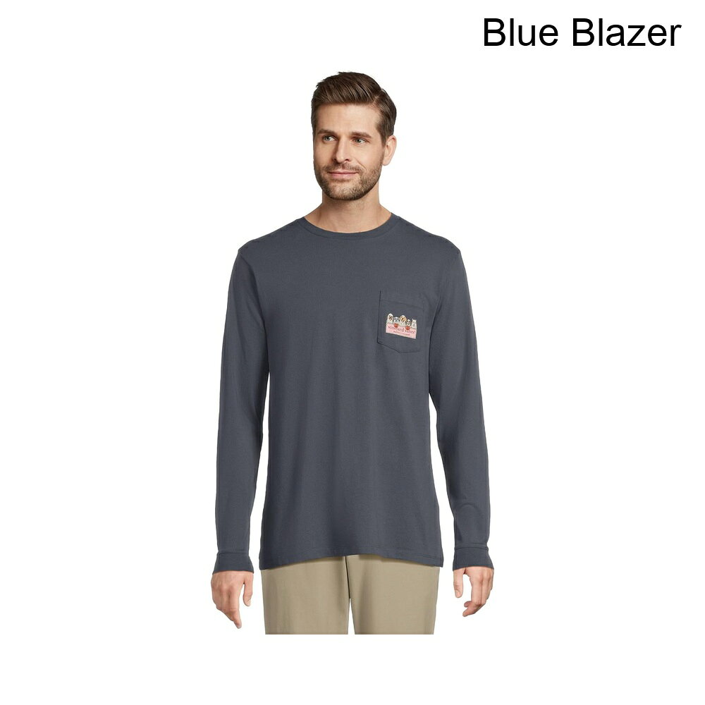 ■商品詳細■特徴 1Vineyard Vines? ゴーストパップス ロゴ ボックス ロングスリーブ ポケット Tシャツを着て、スタイルと快適さを新たな高みへと引き上げましょう。このプルオンスタイルのTシャツは、柔らかいコットン素材で作られており、クルーネック、長袖、ストレートヘムが特徴です。左胸と背中のヨークにあるパッチポケットには、ブランドの詳細が施されたクールなグラフィックプリントがあります。■特徴 2クラシックフィット。■特徴 3100% コットン。■特徴 4洗濯機で洗えます。■特徴 5ペルー製。■備考(取寄) ヴィンヤード・ヴァインズ ゴーストパップスロゴボックスロングスリーブポケットTシャツ vineyard vines Ghost Pups Logo Box Long Sleeve Pockets Teeメンズ Tシャツ トップス カットソー ブランド カジュアル ファッション 男性 大きいサイズ ビックサイズsix_10038208