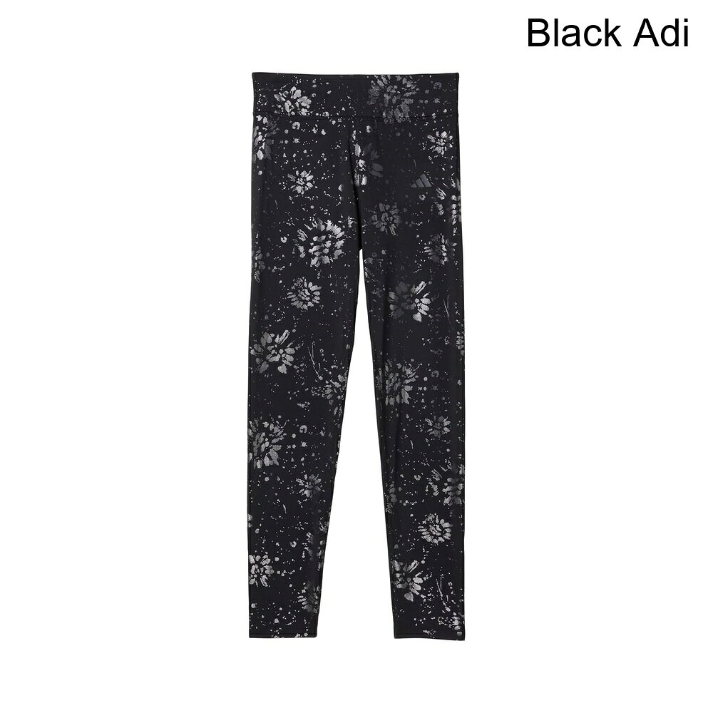 (取寄) アディダス オールオーバープリントフォイルコージーレギンス（ビッグキッズ） adidas All Over Print Foil Cozy Leggings (Big Kid)