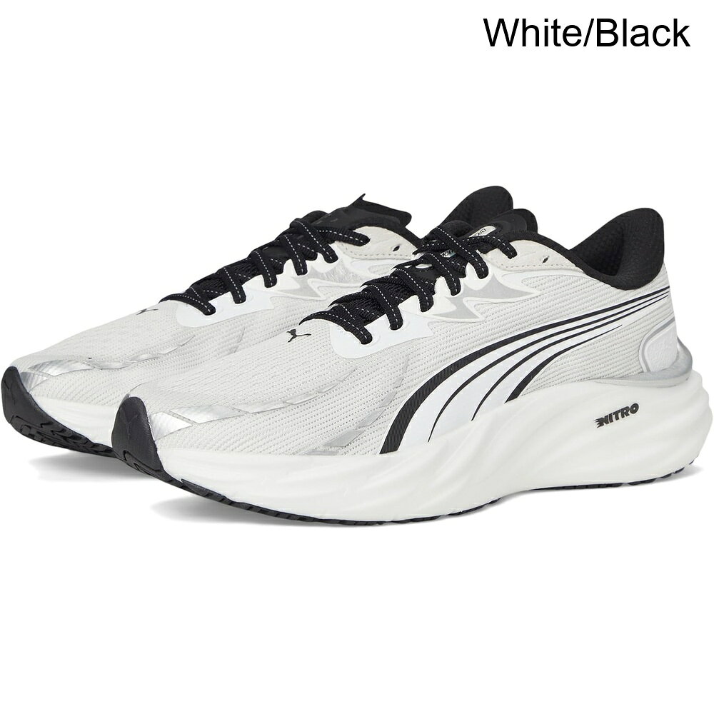 ■商品詳細■特徴 1日常のランニングからレースデーまで、これらのPUMA? ベロシティ ニトロ 4 ランニングシューズ。どんなランナーにも、いつでも、どんな距離でも対応できるように作られており、これまでで最も軽量なベロシティで、すべてのストライドでスピード、快適さ、自信を提供します。通気性のあるメッシュアッパーは改善されたエアフローで涼しさを保ち、滑らかなポリエステルライニングが一日中快適さを加えます。足元には、フルレングスのNITROFOAM?ミッドソールが軽量で反応の良いクッション性を提供し、重さを感じさせることなく前に進むことができます。PUMAGRIPによって強化された耐久性のあるゴムアウトソールは、最高クラスのトラクションを提供し、すべての表面でしっかりと地面に留まります。しっかりとしたレースアップクロージャーでフィット感を確保し、ベロシティ 4は期待を超えるだけでなく、期待を上回ります。■特徴 2輸入品。■備考(取寄) プーマ ヴェロシティナイトロ4ランニングシューズ puma Velocity Nitro 4 Running ShoesPUMA プーマ メンズ シューズ 靴 トレーニング フィットネス スポーツ ブランド 男性 大きいサイズ ビックサイズsix_10044724
