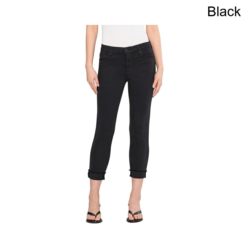 (取寄) カット フロム ザ クロス エイミークロップストレートレッグ kut from the kloth Amy Crop Straight Leg