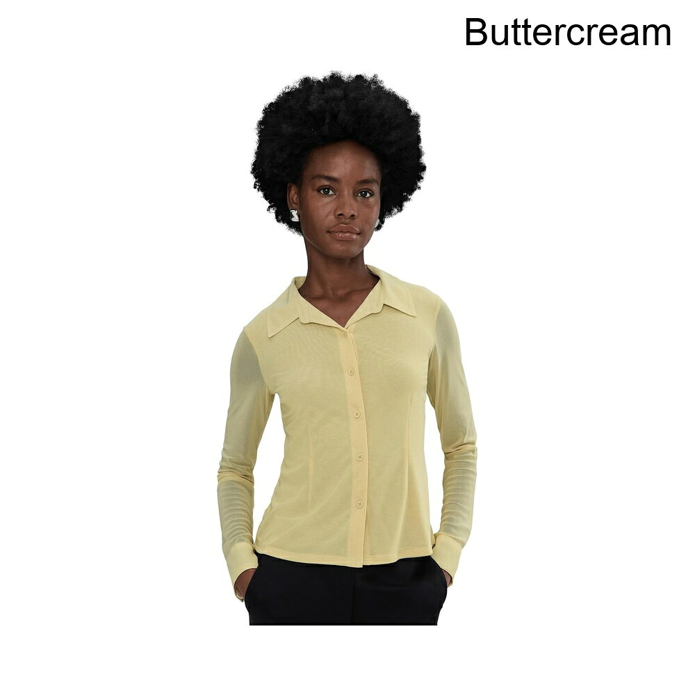(取寄) サンクチュアリ フィッテッドメッシュボタンダウン sanctuary Fitted Mesh Button Down