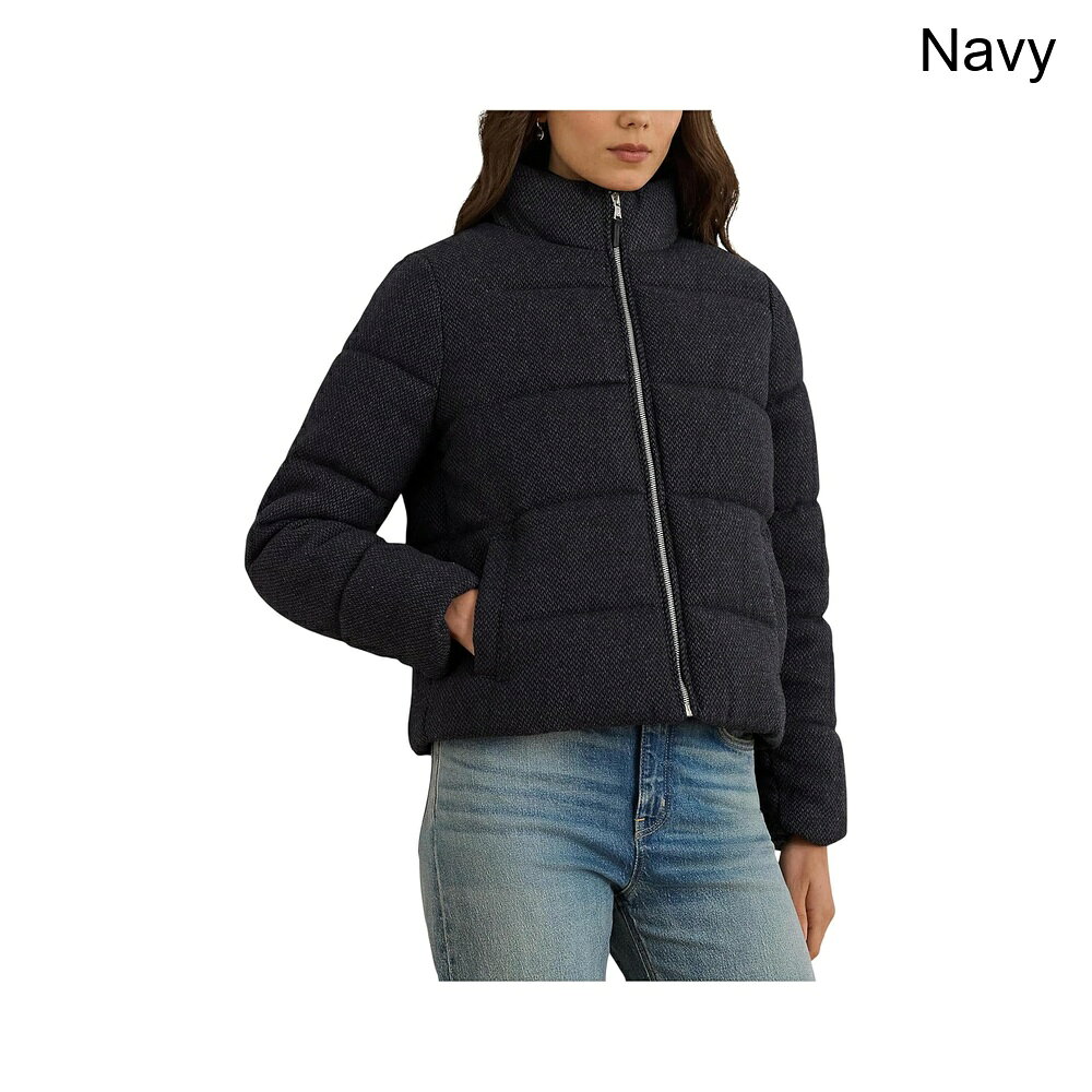 (取寄) ラルフ・ローレン プリンテッドパファーポリ lauren ralph lauren Printed Puffer Poly