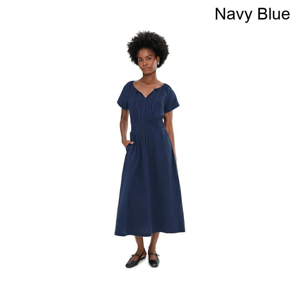(取寄) パクト コースタルボヘミアンミディドレス pact Coastal Boho Midi Dress