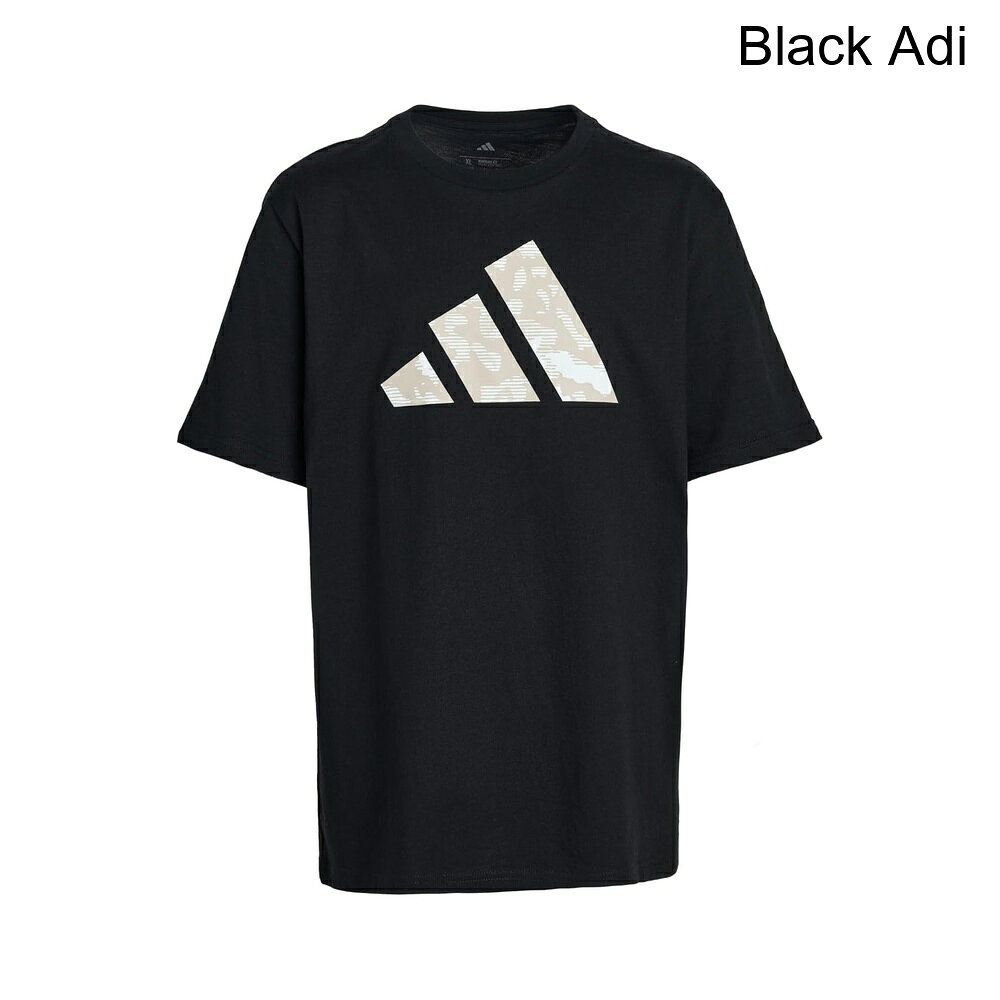 (取寄) アディダス レンズキュラーカモロゴTシャツ（ビッグキッズ） adidas Lenticular Camo Logo Tee (Big Kid)