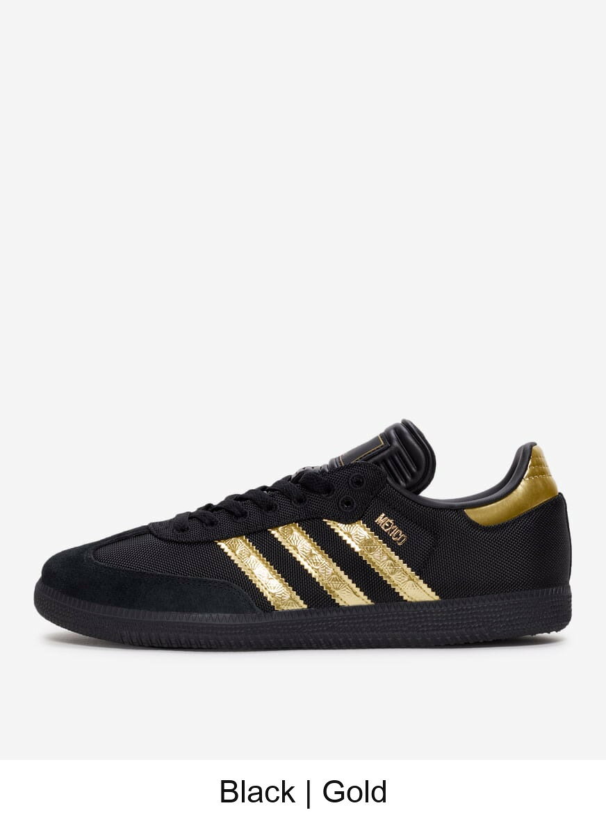 (取寄) アディダス メンズ サンバ メキシコ OG Adidas Mens Samba Mexico OG JH5656 Black | Gold
