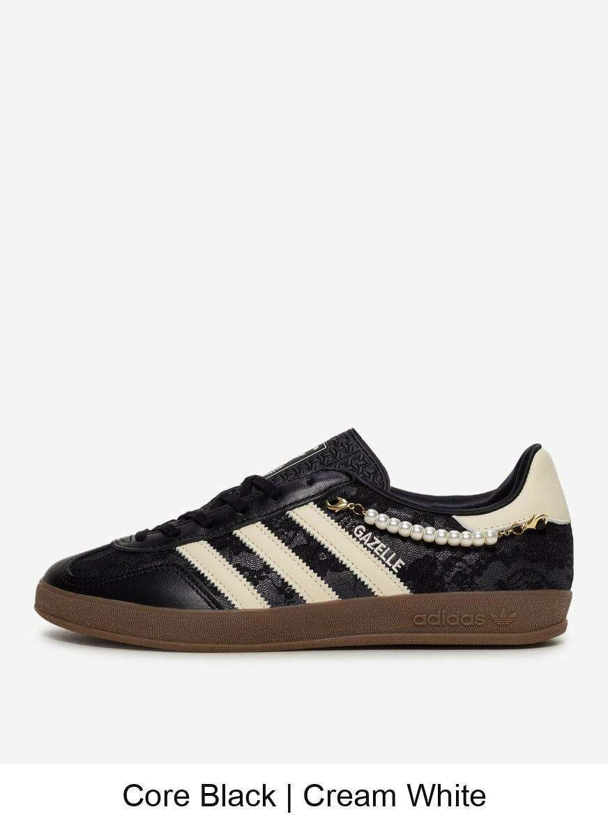 (取寄) アディダス レディース ガゼル Adidas Womens Gazelle HQ2624 Core Black | Cream White