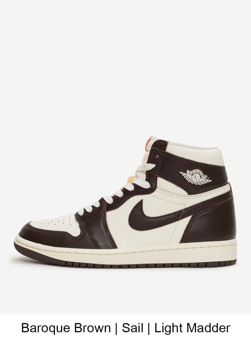 (取寄) ジョーダン レディース エアー ジョーダン レトロ ハイ OG Jordan Womens Air Jordan 1 Retro High OG FD2596-200 Baroque Brown | Sail | Light Madder Root