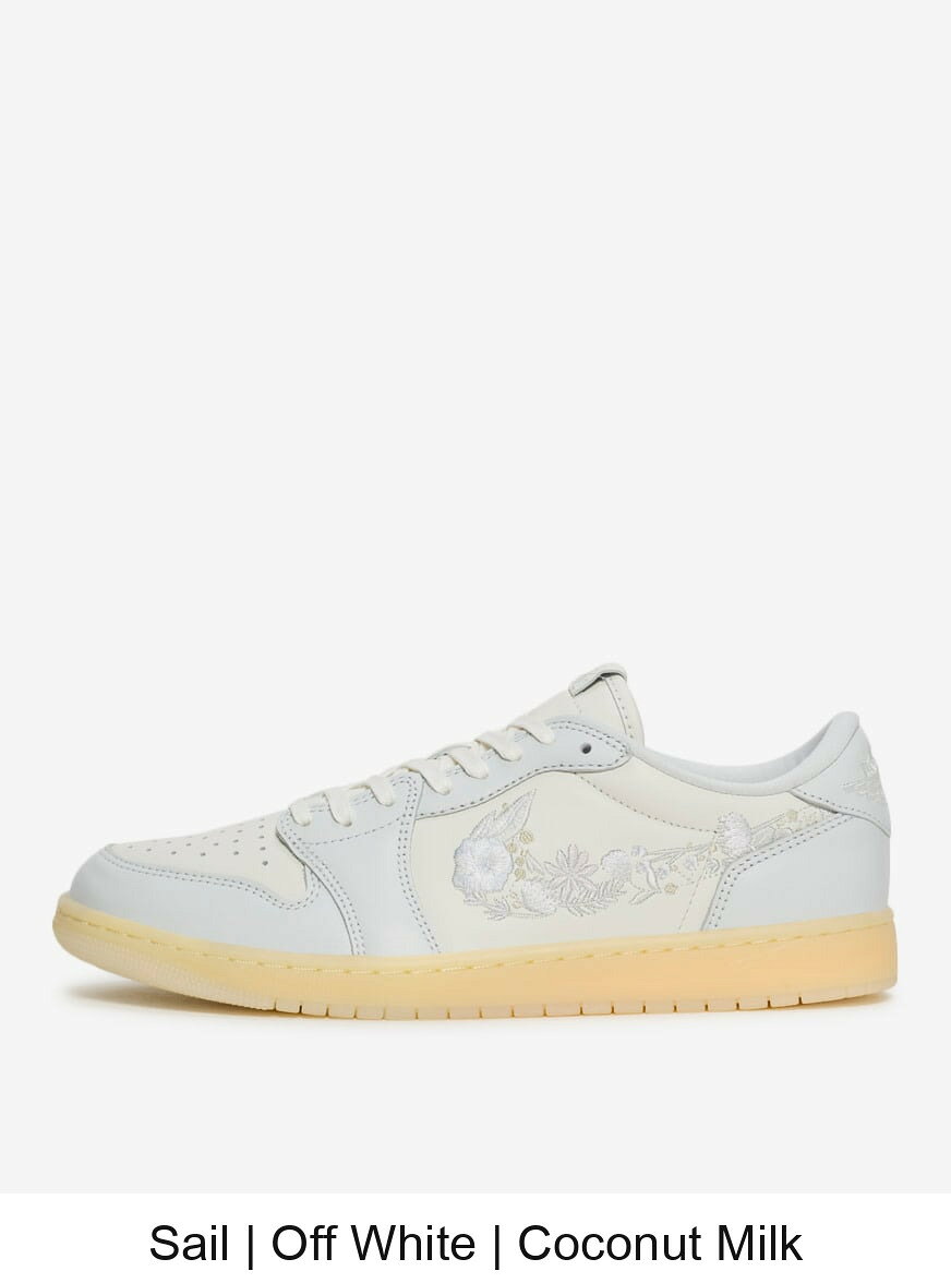 (取寄) ジョーダン メンズ エアー ジョーダン レトロ ロウ OG Jordan Mens Air Jordan 1 Retro Low OG IF4391-100 Sail | Off White | Coconut Milk