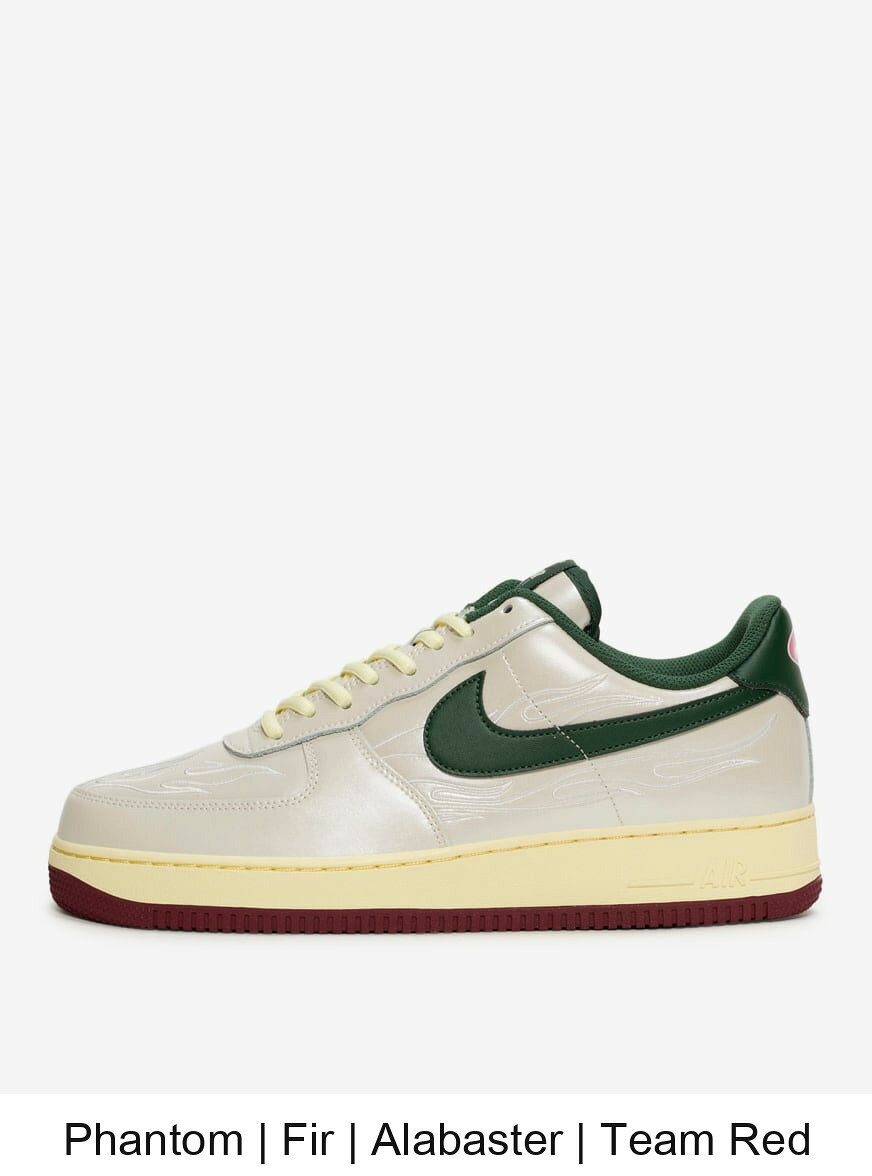 (取寄) ナイキ メンズ エアー フォース 7 LV8 Nike Mens Air Force 1 '07 LV8 IR5896-030 Phantom | Fir | Alabaster | Team Red