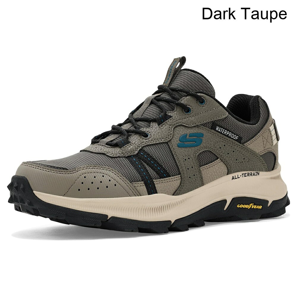 ■商品詳細■機能 1SKECHERS? 防水イコライザー 5.0 トレイルタンブラーリッジシューズで、すべての地形で快適に乾いた状態を保ちます。この頑丈なアウトドアスタイルは、合成素材とメッシュのアッパーにレザーのオーバーレイを施し、超軽量のテキスタイルライニングが100%防水保護を提供しながら最大限の通気性を維持します。これらのロートップシューズは、圧力を和らげ、瞬時の快適さと通気性を提供するSkechersエアクールメモリーフォーム?インソールを特徴としています。ジェルを注入した高反発メモリーフォームクッションは、ほとんどの足の形にフィットし、湿気（汗）を吸収します。これらのレースアップシューズは、終日快適さを提供するために衝撃吸収性のあるサポートミッドソールで設計されています。■機能 2前面にプルタブ。■機能 3ラウンドトゥデザイン。■機能 4耐久性があり、滑り止めのGoodyear?ラバーアウトソールが、トラクション、安定性、耐久性を向上させます。■機能 5輸入品。■機能 6製品の測定はサイズ9、幅D - ミディアムを使用して行われました。測定値はサイズによって異なる場合がありますのでご注意ください。■機能 7測定値：ヒールの高さ：1 1?4インチ、重量：0.454 kg■機能 8SKU 10050498■備考(取寄) スケッチャーズ ウォータープルーフイコライザー5.0トレイルタンブラーリッジ skechers Waterproof Equalizer 5.0 Trail Tumbler Ridgeメンズ シューズ スニーカー スポーツ ブランド ランニング マラソン カジュアル 大きいサイズ ビックサイズzp_10050498