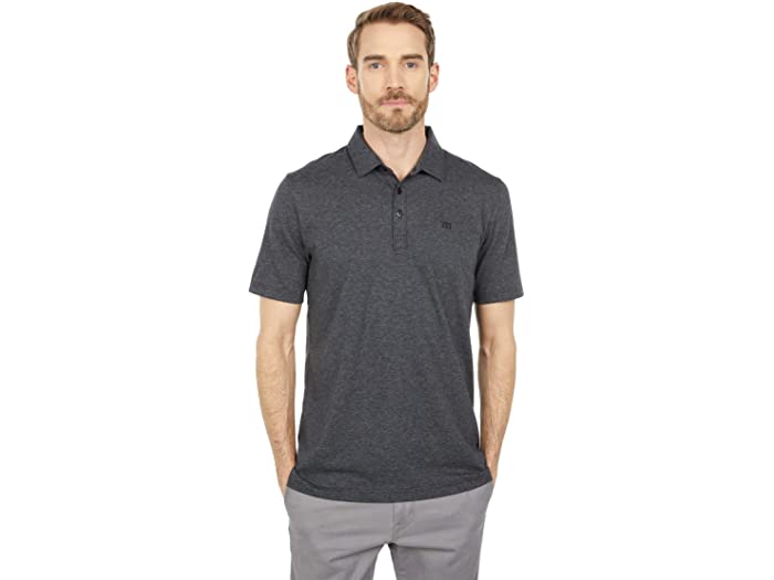 (取寄) トラヴィスマシュー メンズ ザ ジンナ ポロ TravisMathew men The Zinna Polo Heather Black