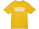 (取寄) バンズ キッズ ボーイズ バンズ クラシック ティー (ビッグ キッズ) Vans Kids boys Vans Kids Vans Classic Tee (Big Kids) Old Gold/White