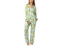 (取寄) ベッドヘッドパジャマズ レディース ロング スリーブ クラシック Pj セット Bedhead PJs women Bedhead PJs Long Sleeve Classic PJ Set Pear Tree