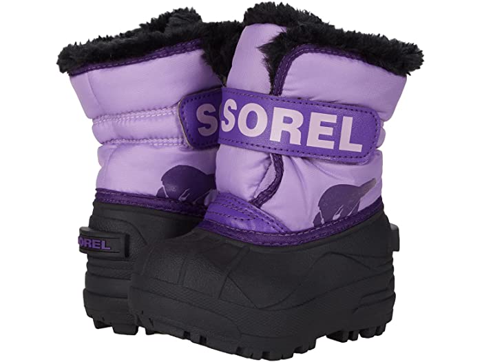 (取寄) ソレル キッズ キッズ スノー コマンダー (トドラー) SOREL Kids kids Snow Commander (Toddler) Gumdrop/Purple Violet