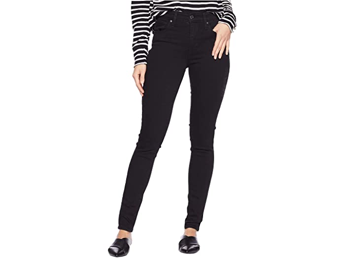 (取寄) リーバイス ジーンズ レディース 721 ハイ ライズ スキニー Levi 039 s Women 039 s 721 High Rise Skinny Soft Black
