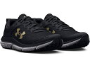 (取寄) アンダーアーマー シューズ キッズ アサート 10 Under Armour Kids girls Assert 10 (Big Kid) Black/Black/Metallic Gold