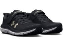 () A_[A[}[ V[Y LbY AT[g 10 I^lCg N[W[ Under Armour Kids girls Assert 10 Alternate Closure (Little Kid) Black/Black/Metallic Gold