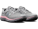 (取寄) アンダーアーマー キッズ ガールズ アサート 10 (ビッグ キッド) Under Armour Kids girls Under Armour Kids Assert 10 (Big Kid) Halo Gray/Pink Sugar/Iridescent