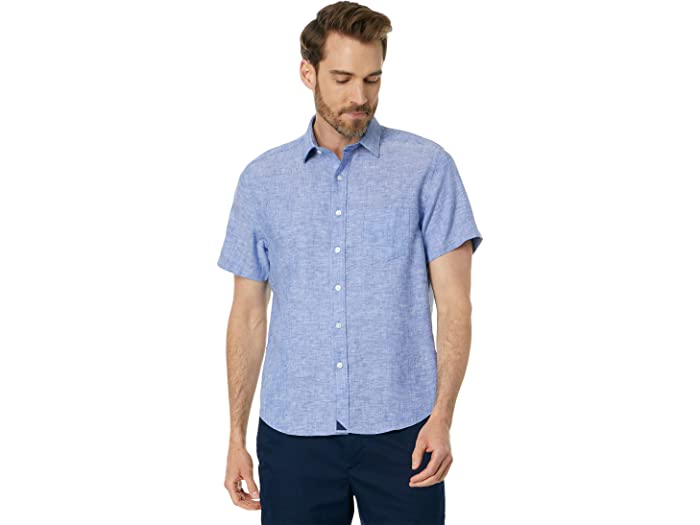 (取寄) アンタックイット メンズ キャメロン リンクル-レジスタント UNTUCKit men UNTUCKit Cameron Wrinkle-Resistant Blue