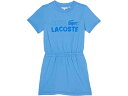 (取寄) ラコステ キッズ ガールズ ショート スリーブ クラブ シンチ ウェスト ドレス (リトル キッズ/ビッグ キッズ) Lacoste Kids girls Lacoste Kids Short Sleeve Club Cinched Waist Dress (Little Kids/Big Kids) Ethereal