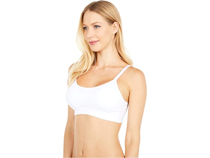 (取寄) ジョイ ブラ レディース レース バック スクープ ネック Joy Bra women Lace Back Scoop Neck White