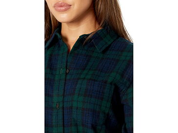 (取寄) エルエルビーン レディース スコッチ プレイド シャツ L.L.Bean women Scotch Plaid Shirt Black Watch