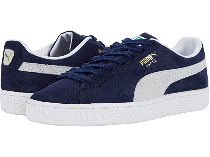 (取寄) プーマ キッズ キッズ スエード クラシック XXI (ビッグ キッド) PUMA Kids kids PUMA Kids Suede Classic XXI (Big Kid) Peacoat/Puma White